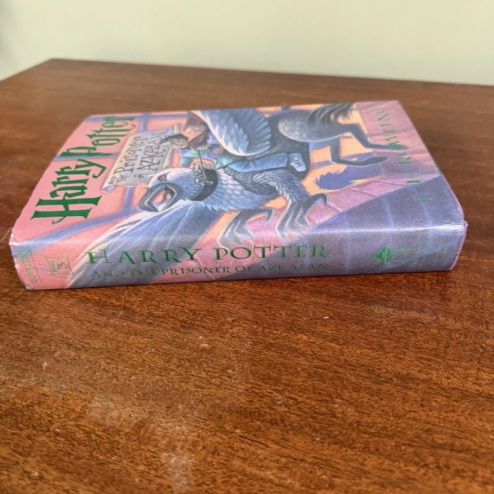 2 Harry Potter 1st American Editions Books-GOBLET OF FIRE - PRISONER OF AZKABAN